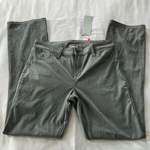 NWT Laurie Felt Grey Faux Suede Baby Bell Pants with Vital Stretch Technology